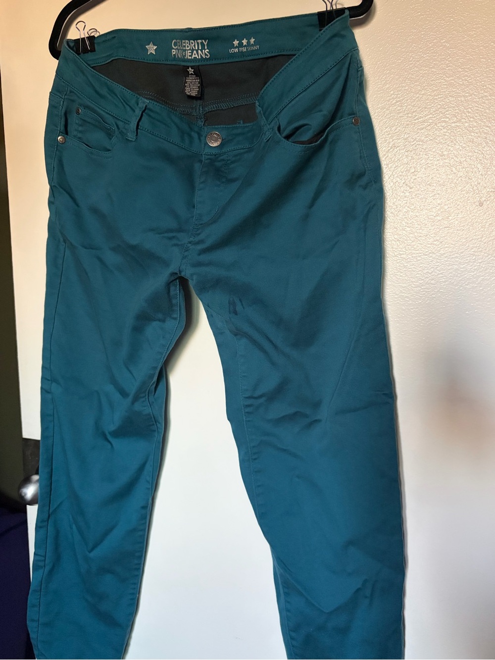 Celebrity Pink women’s Teal celebrity pink jeans